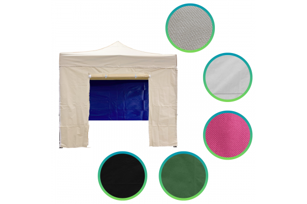 Ściana 3M z DRZWIAMI do namiotu ciężkiego DLS40